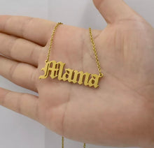 Load image into Gallery viewer, Fashion Name Plate Necklace
